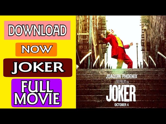 Download the Where To Stream The Joker movie from Mediafire Download the Where To Stream The Joker movie from Mediafire