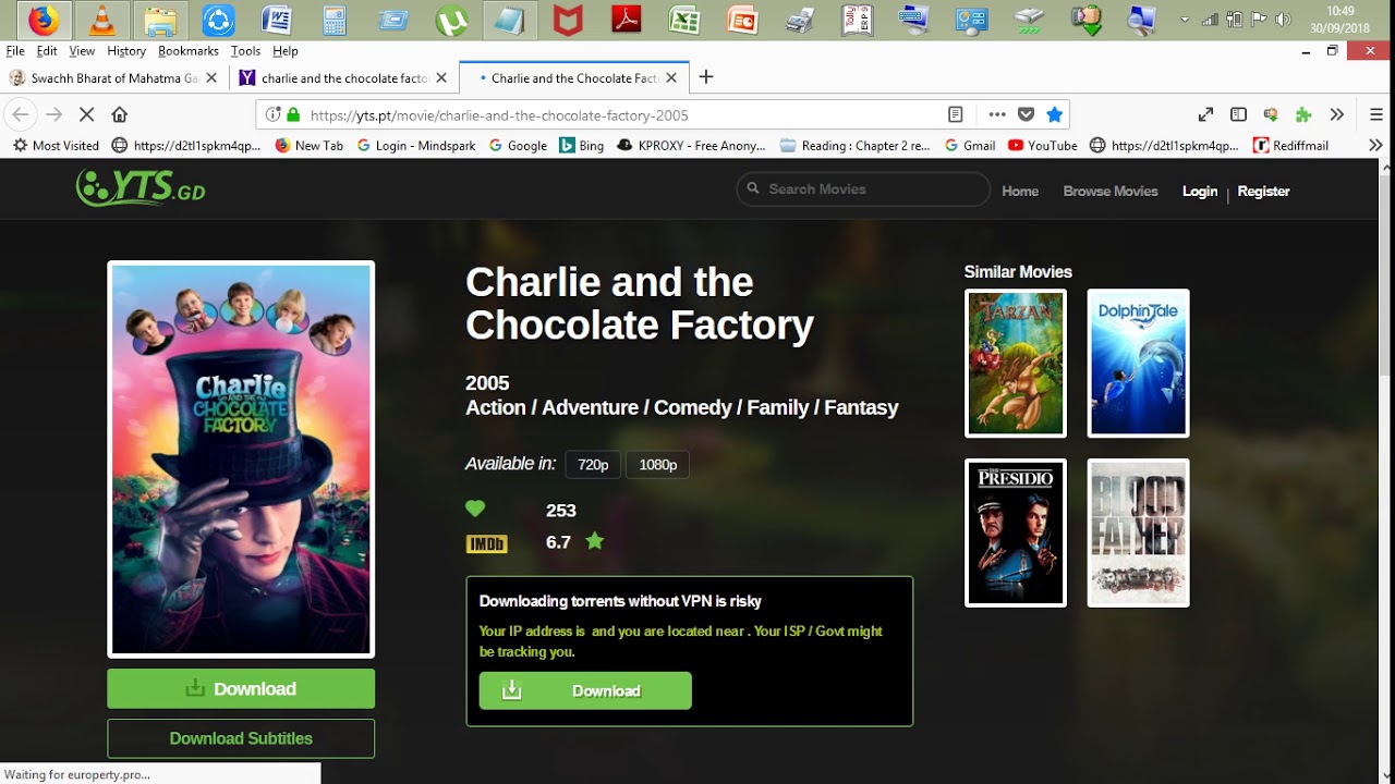 Download Charlie and the Chocolate Factory Movie