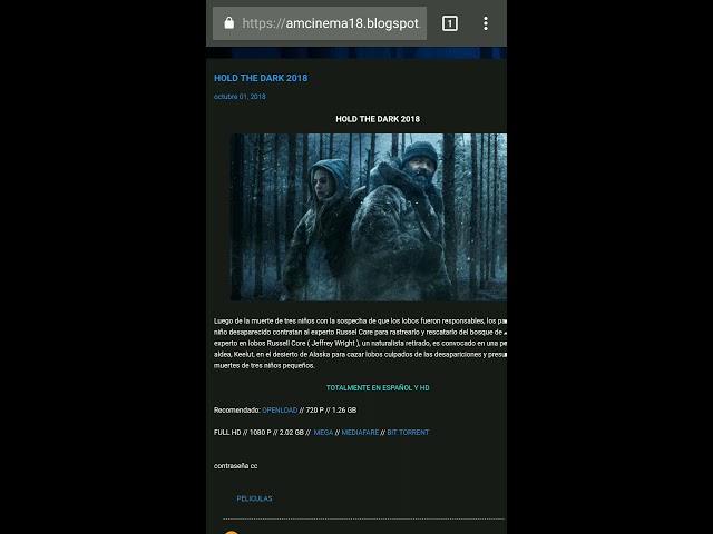 Download Hold the Dark Movie