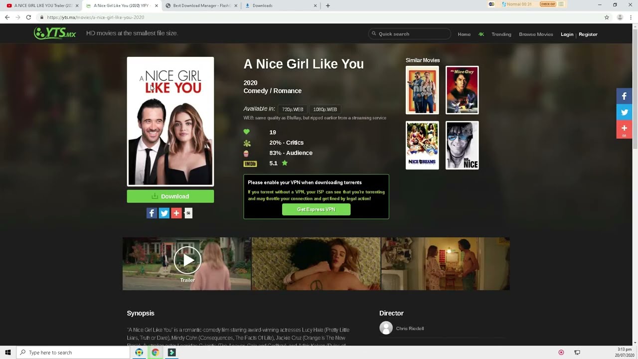 Download the A Nice Girl Like You movie from Mediafire