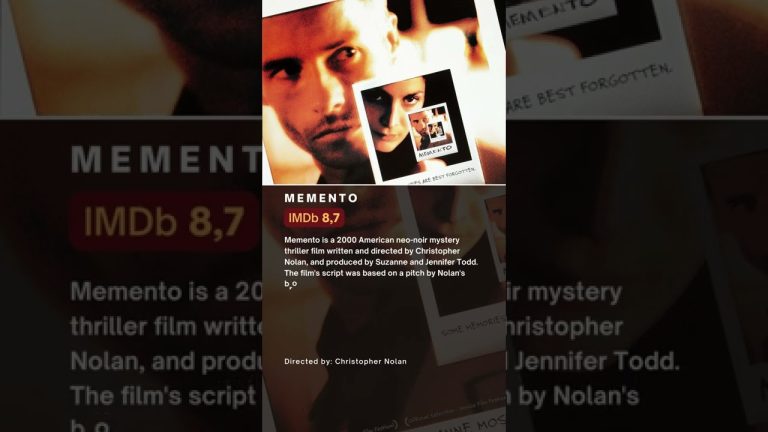 Download the Memento Film Watch Online movie from Mediafire