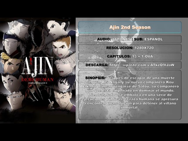 Ajin anime mediafire download