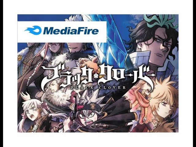 Black Clover anime mediafire download