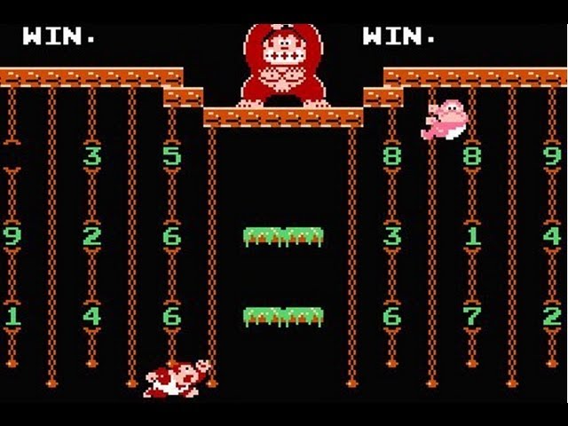 Donkey Kong Jr. Math Review