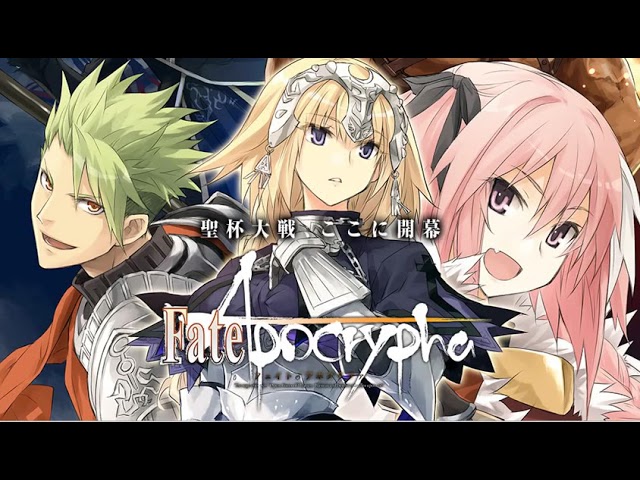 Fate/Apocrypha anime mediafire download