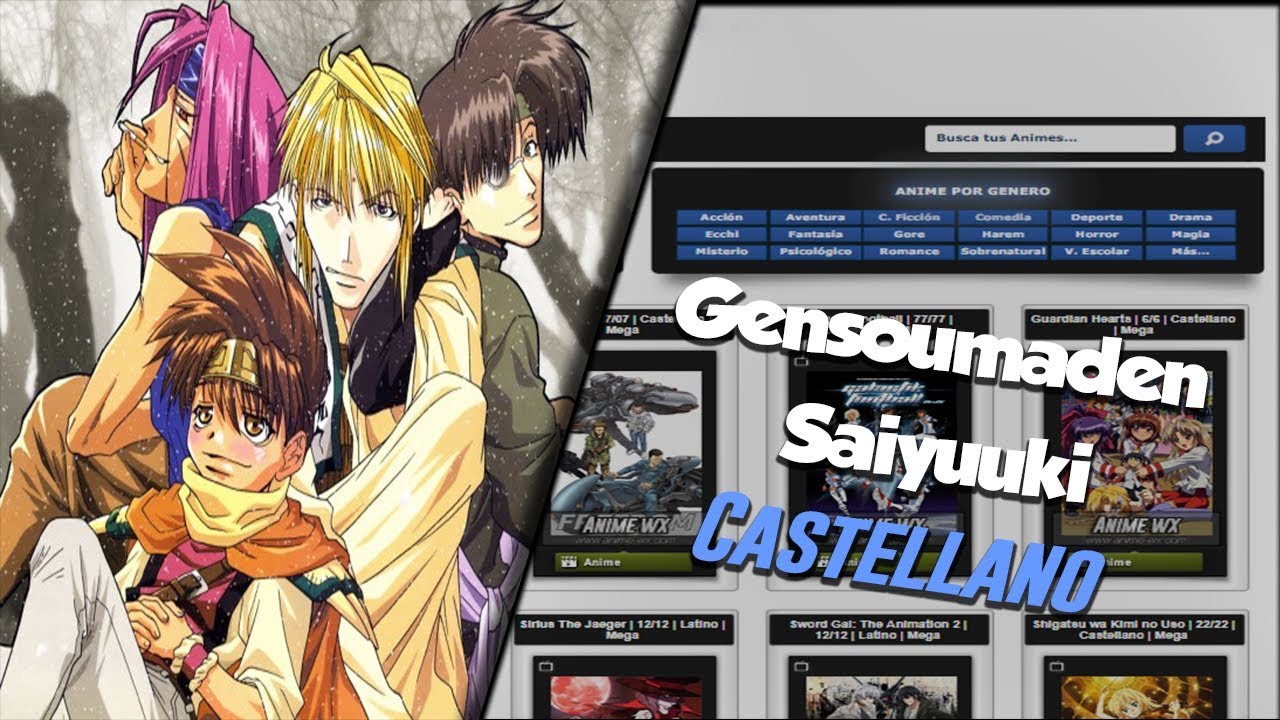 Gensoumaden Saiyuuki anime mediafire download