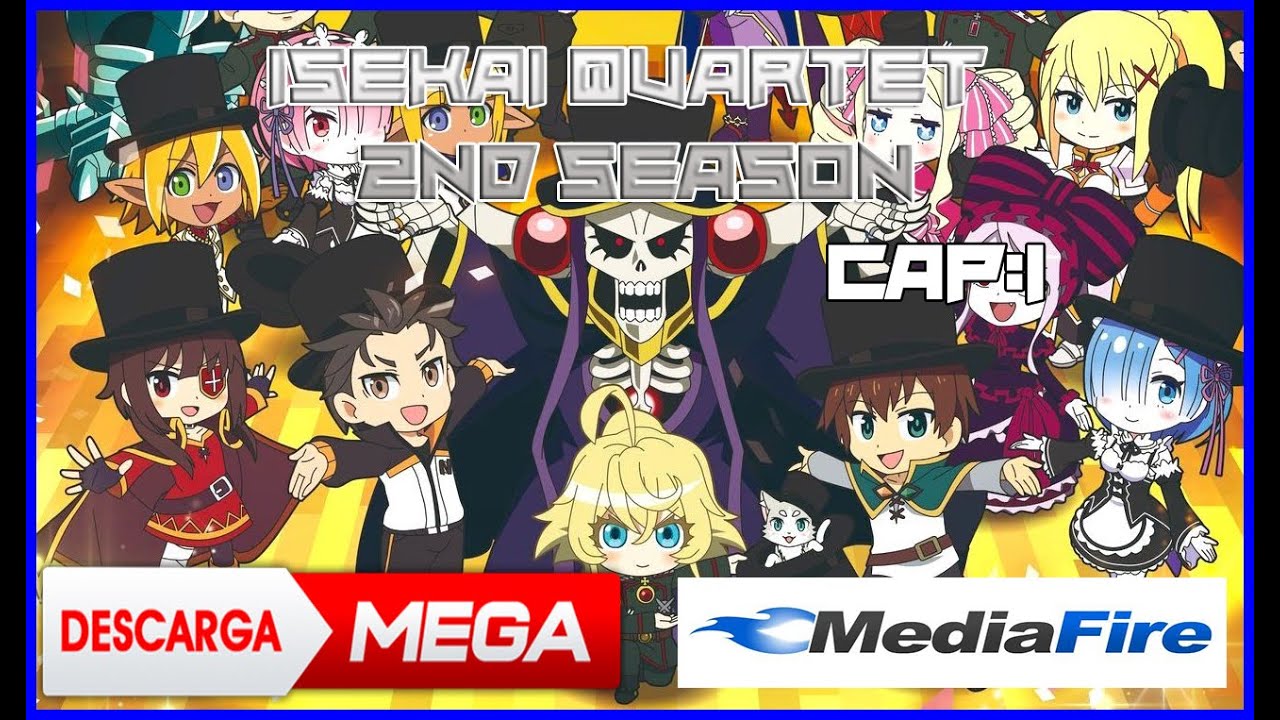 Isekai Quartet anime mediafire download