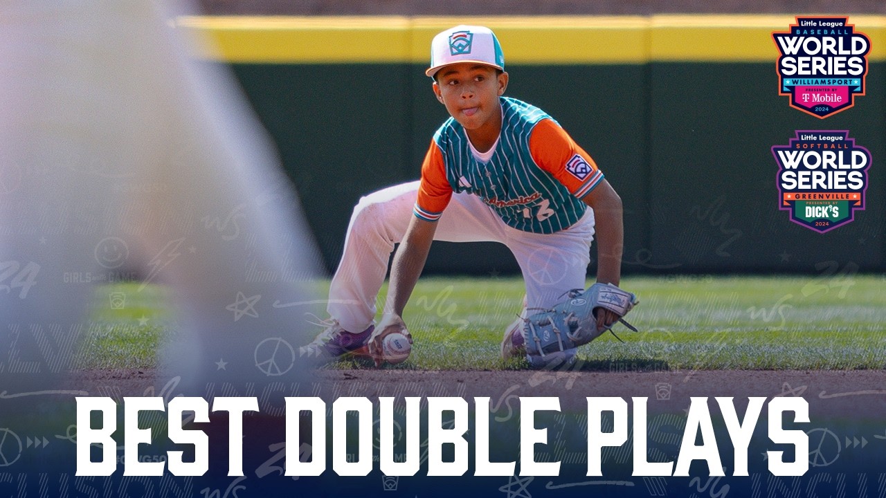 Little League World Series Baseball Double Play Review