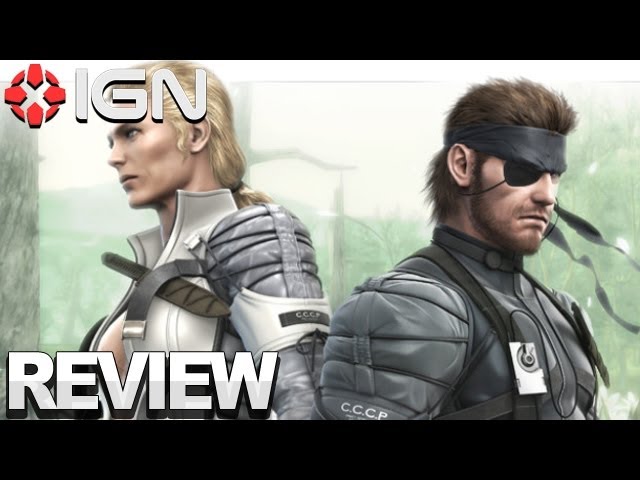 Metal Gear Solid Snake Eater 3D Review