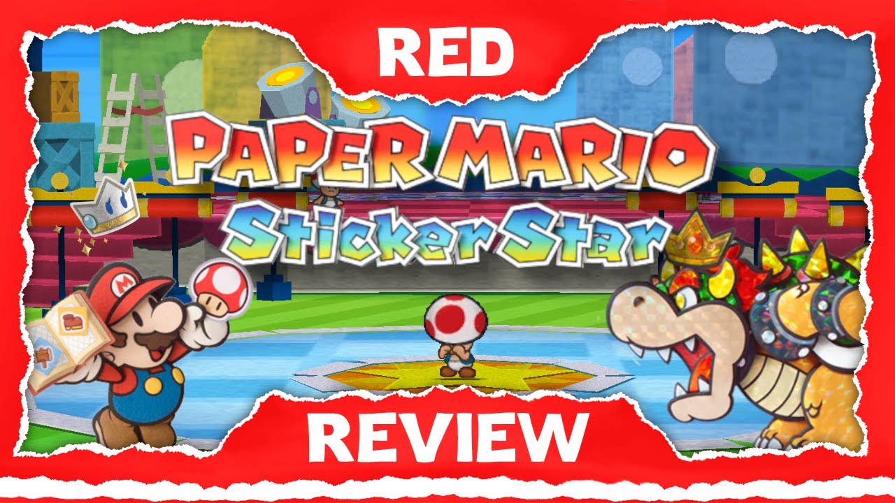 Paper Mario Sticker Star Review