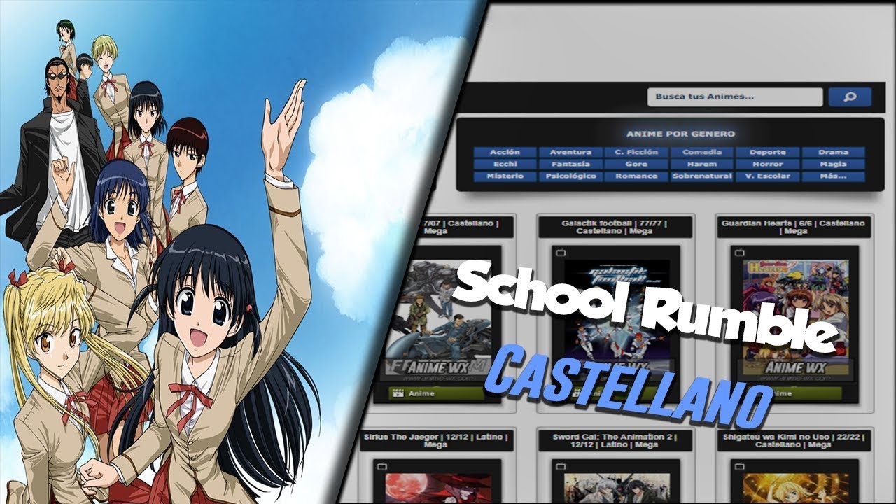 School Rumble anime mediafire download