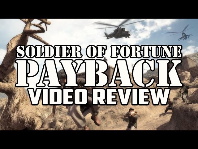 Soldier of Fortune Payback Review