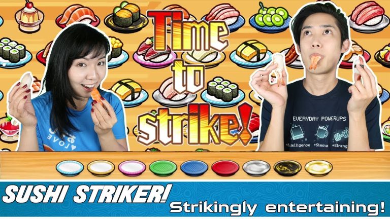 Sushi Striker The Way Of Sushido Review  Cartoon Cuisine Combat