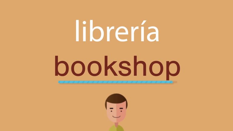 como se dice librería en inglés