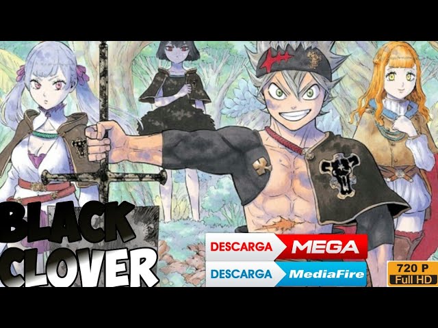 mediafire Black Clover manga download