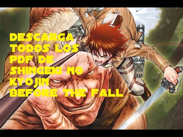 mediafire Shingeki no Kyojin: Before the Fall manga download