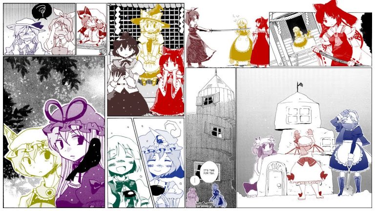 mediafire Touhou Bougetsushou: Silent Sinner in Blue. manga download