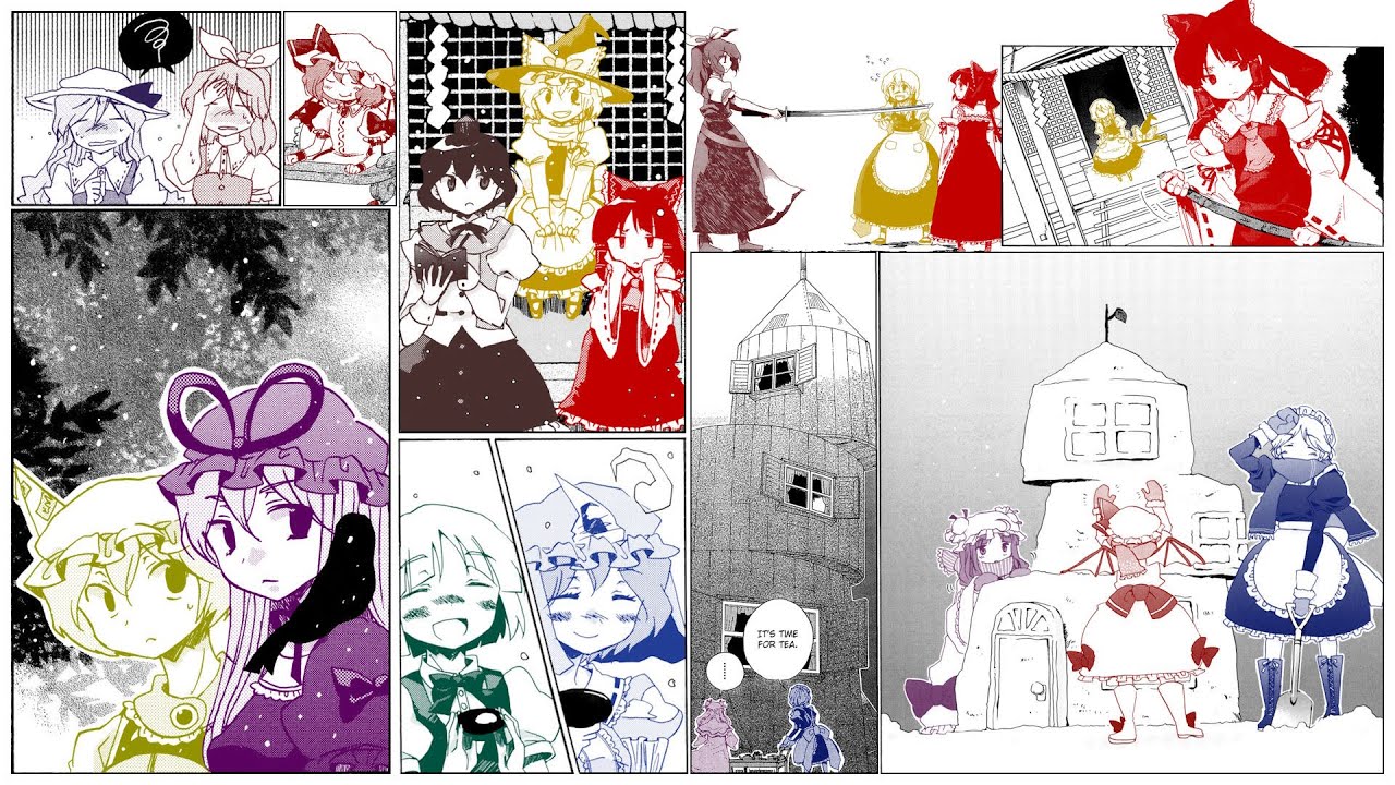 mediafire Touhou Bougetsushou: Silent Sinner in Blue. manga download