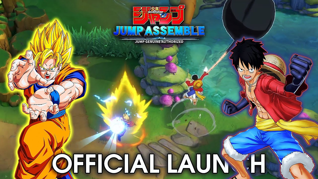 mediafire download JUMP Assemble Spectacular 5v5 MOBA with Shonen Jump characters