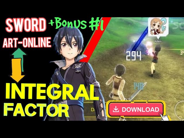 mediafire download Sword Art Online Integral Factor New installment of Sword Art Online for Android