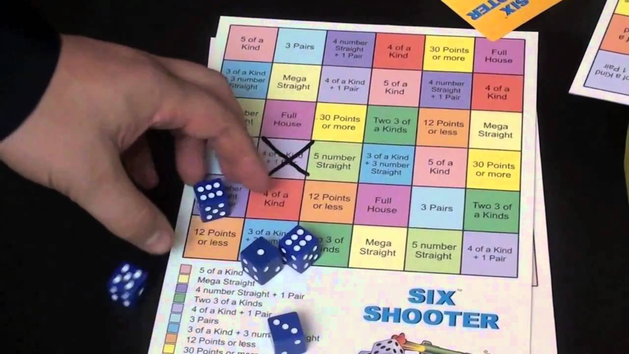 6 Shooter Showdown Poker Review