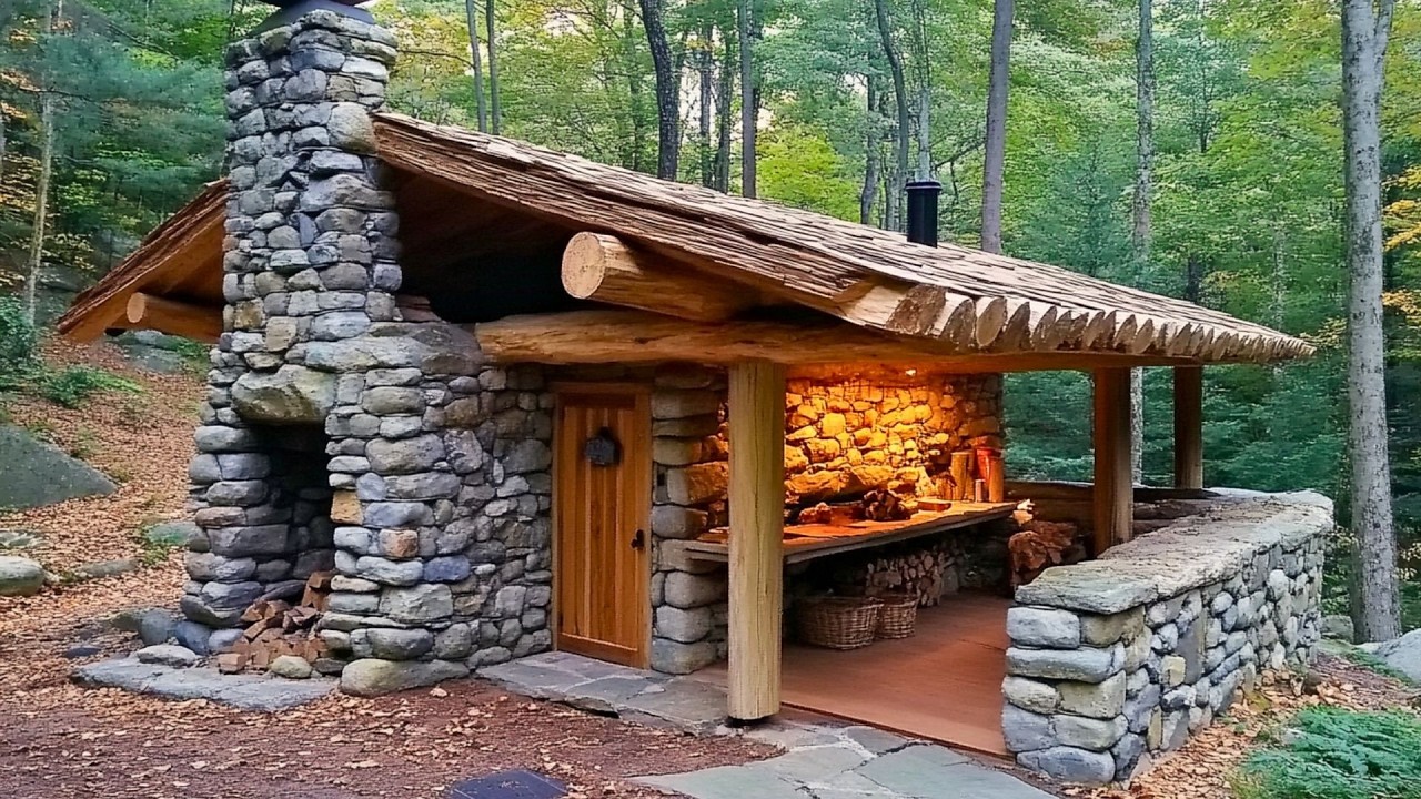 A home in the forest