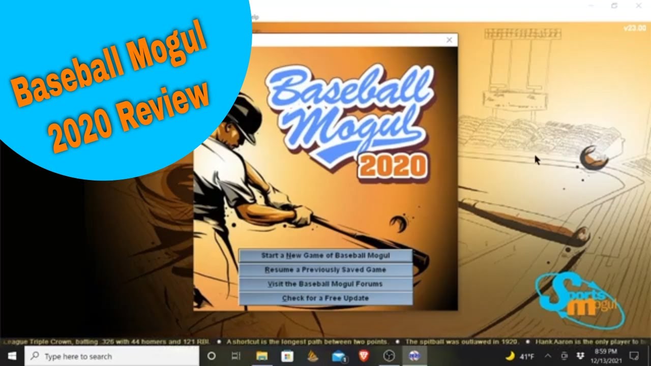 Baseball Mogul 2002 Review