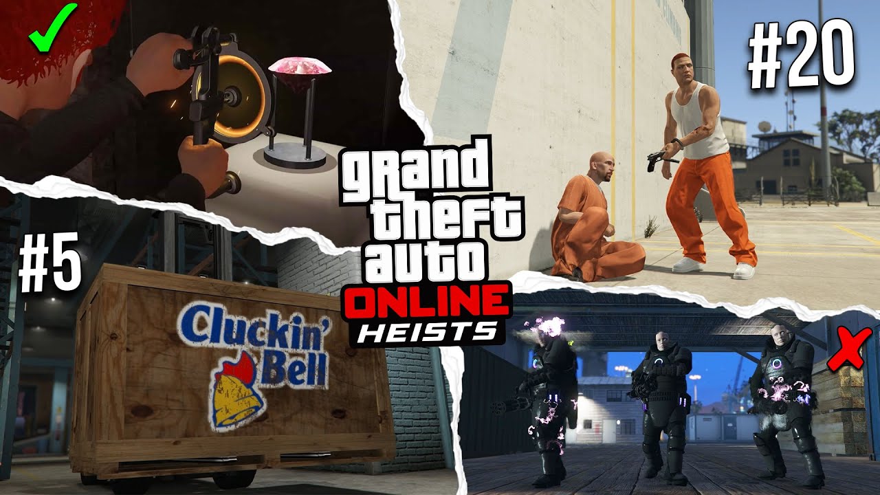 Best GTA V Heists Ranked