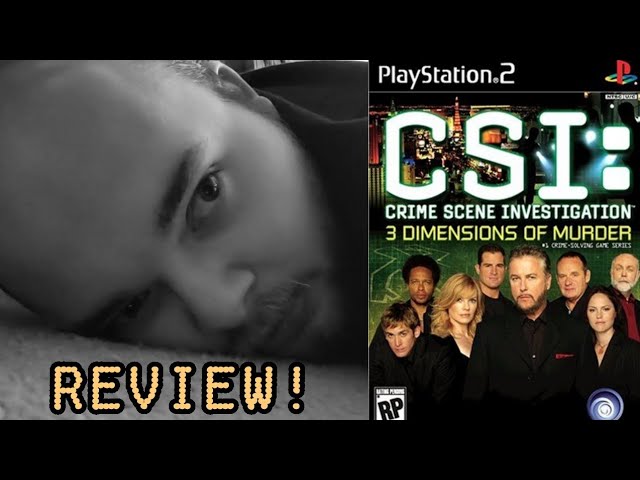 CSI 3 Dimensions of Murder Review