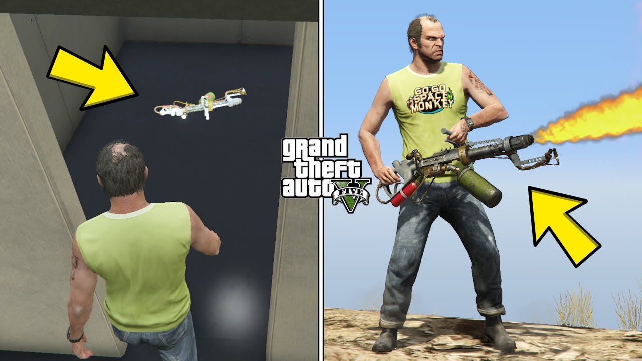 Flamethrower Locations in GTA V