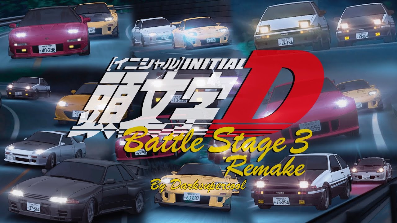 Initial D Battle Stage 3 anime mediafire download