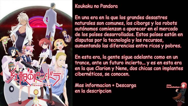 Koukaku no Pandora anime mediafire download