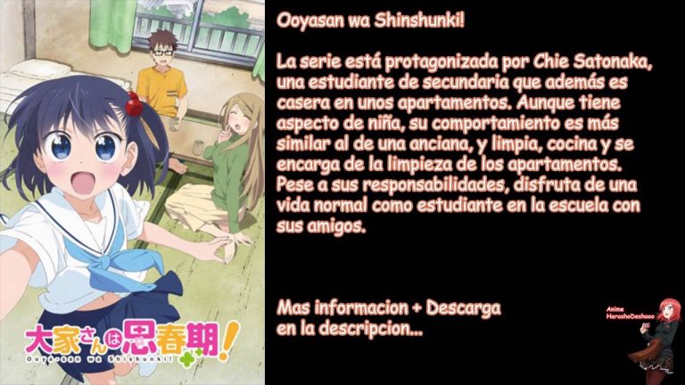 Ooya-san wa Shishunki! anime mediafire download