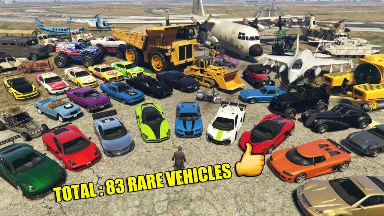 Rare Vehicle Locations in GTA V