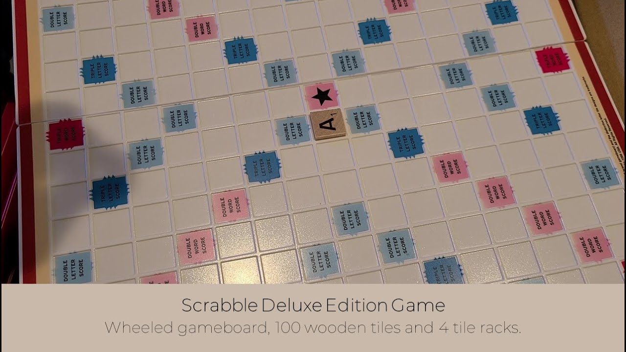 Scrabble Deluxe Review