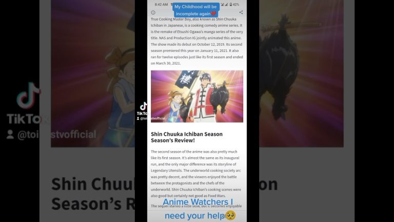 Shin Chuuka Ichiban! anime mediafire download