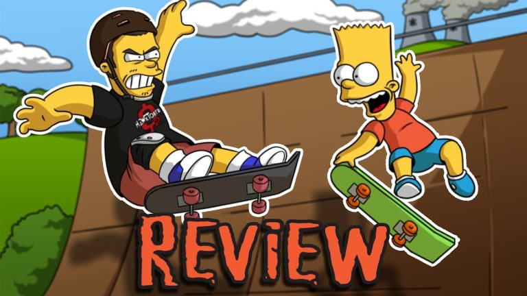 The Simpsons Skateboarding Review