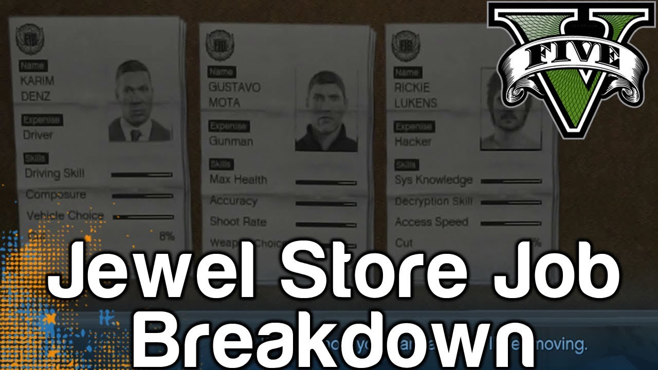 Tips for The Jewel Store Job in GTA V