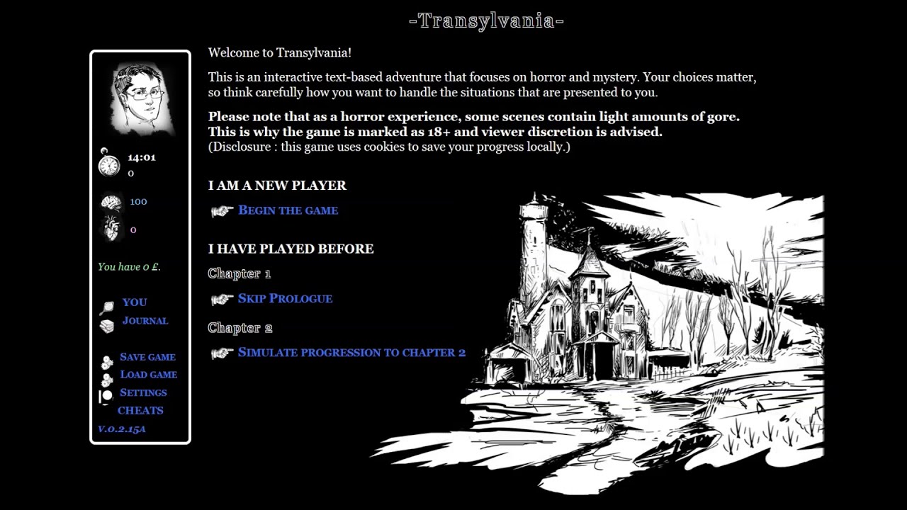 Transylvania: The EroticHorror Adventure