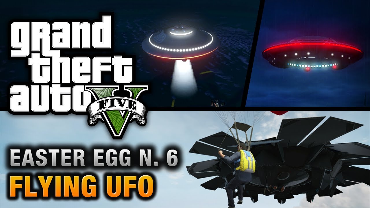 UFO Sightings and Easter Eggs in GTA V