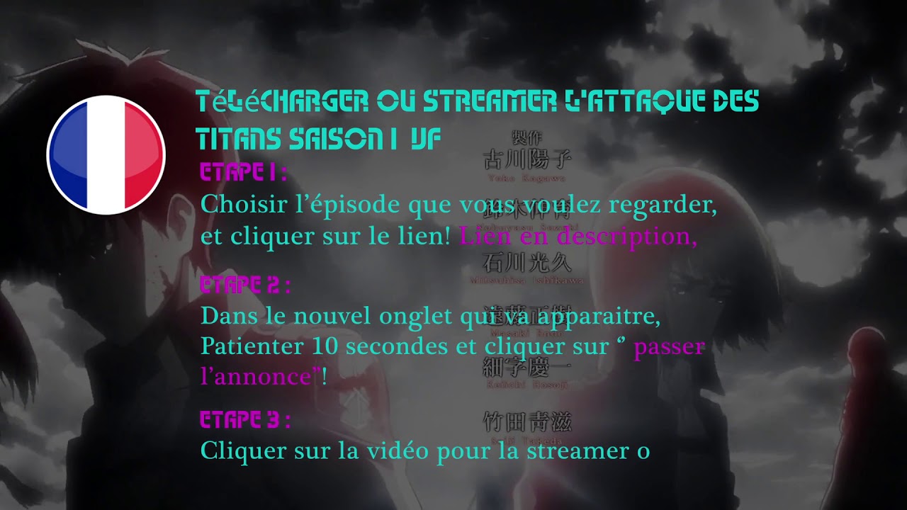 Telecharger la serie Attaque Des Titan Streaming depuis Mediafire Télécharger la série Attaque Des Titan Streaming depuis Mediafire