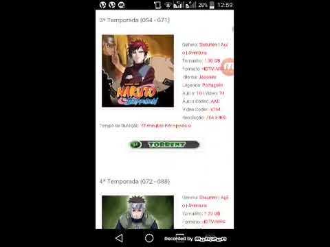 Baixar a série Quantas Temporadas Tem Naruto Shippuden pelo Mediafire