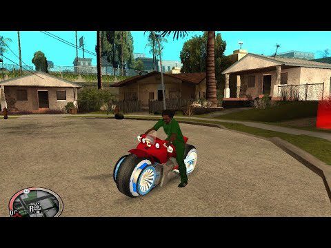 ¿Cómo disparar dentro de un auto en GTA San Andreas pc?