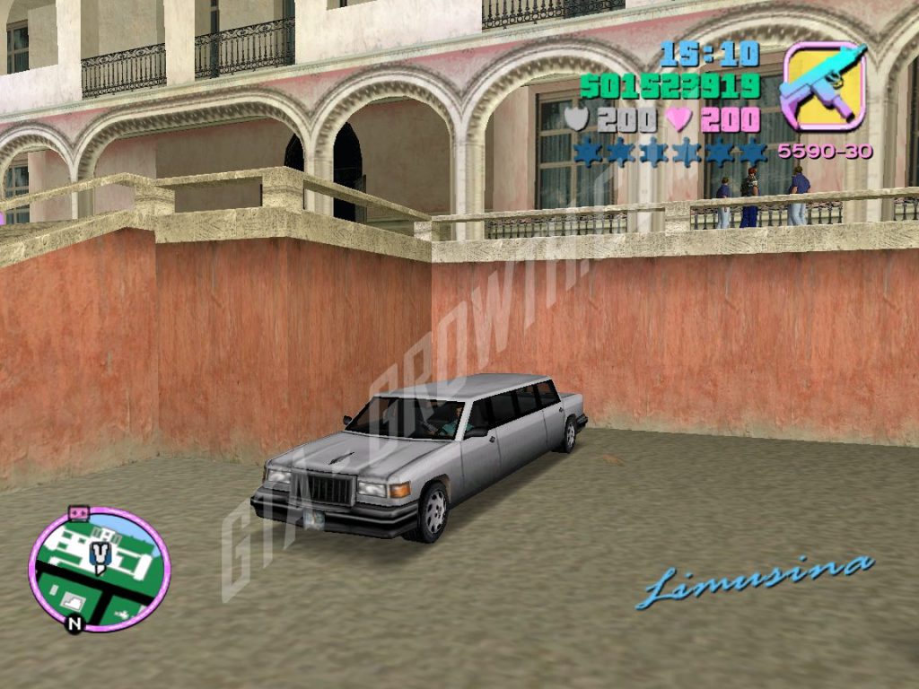 ¿Cuál es el carro stretch en GTA Vice City?