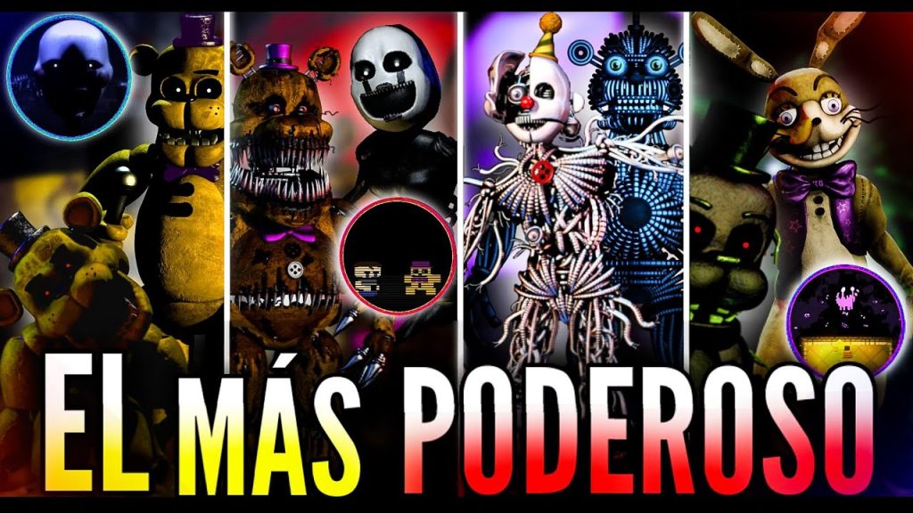 Quién es el más poderoso de FNAF 4