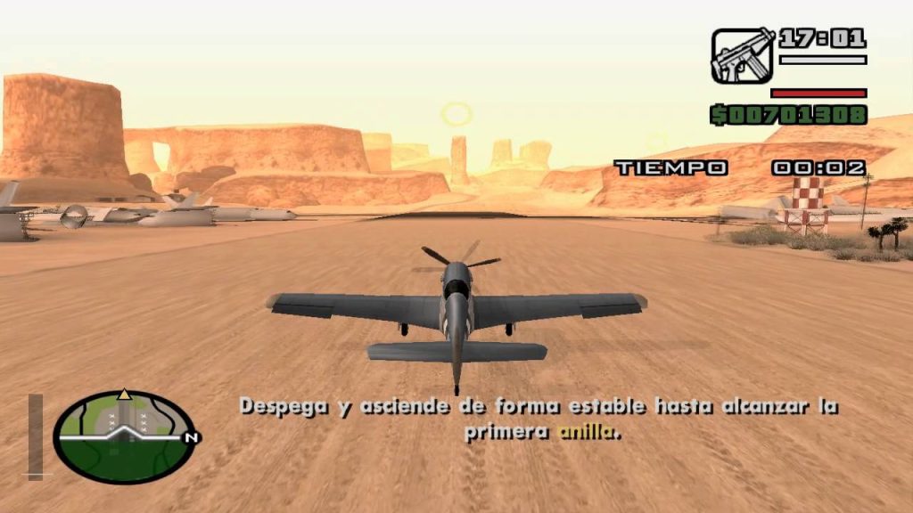 Cómo pasar la misión de la escuela de aviacion en GTA San Andreas