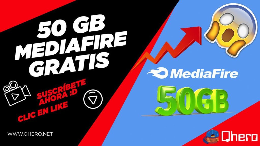 como obtener los 50 gb de mega 50 GB gratis en Mediafire