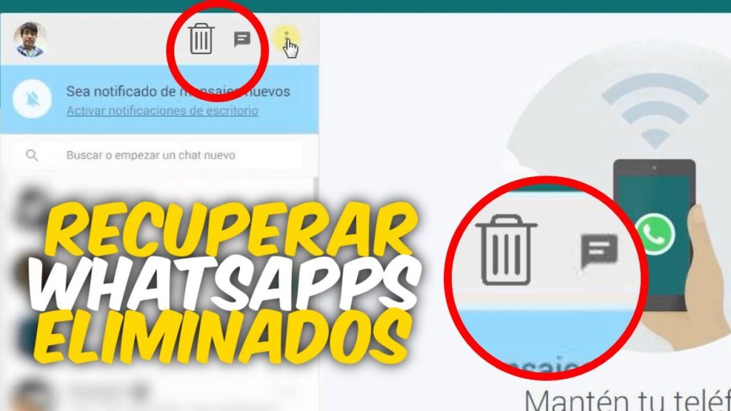 Cómo ver los mensajes borrados de WhatsApp web