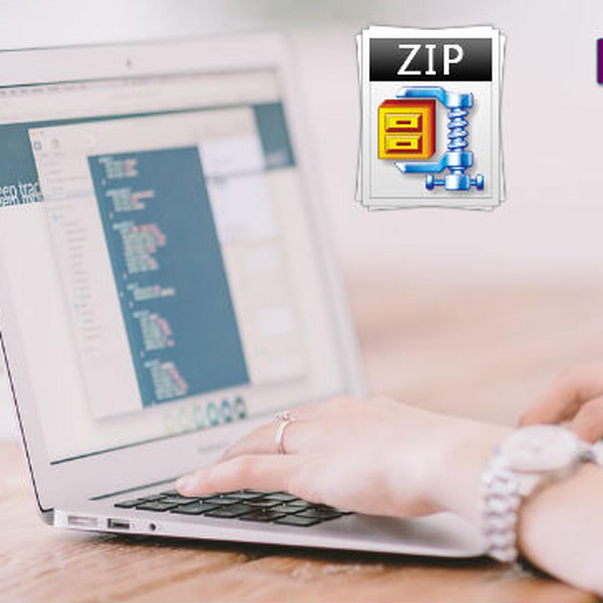 cual es la diferencia entre archivos rar y zip Cómo Cómo comprimir un archivo