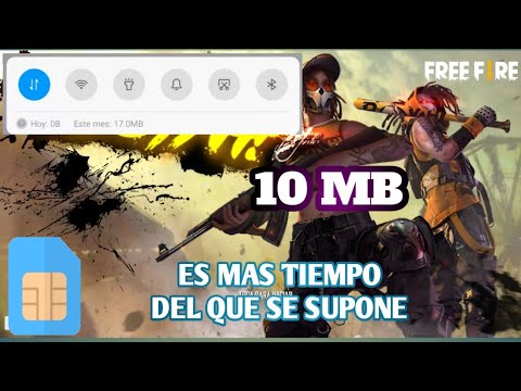 Cuántos megas se gasta en una partida de Free Fire